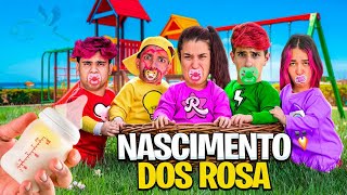 O NASCIMENTO DOS ROSA Zero anos de idade [upl. by Teplica413]