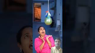 Water Ballon Challenge l Maa vs Beti😂 l shorts ytshorts youtubeindia [upl. by Shushan67]