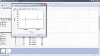 JMP Tutorial TwoSample ttest and Corresponding Confidence Interval [upl. by Dualc]