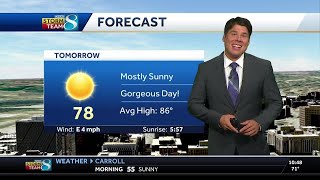 Iowa weather Nice weather continues for Des Moines [upl. by Kielty511]