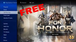 HOW TO GET FREE GAMES ON PS4 [upl. by Ahserb821]