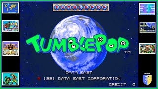 TUMBLEPOP Arcade Data East 1991 Longplay 1 CC [upl. by Jasper830]