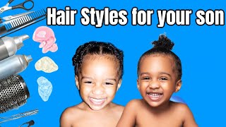 How To Style Your Toddler Hair  4A4B Hair Type [upl. by Savanna]