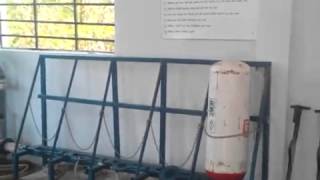 Hydro testing of CNG Gas Cylinders by Hydrotech Engineering Vadodara [upl. by Ahsrat]