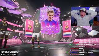 I Packed De Jong And An FC Birthday Icon [upl. by Niwroc]