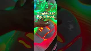 7 Lights LED Therapy Facial Maskskincare facialmasksledtherapy lighttherapy facialproducts [upl. by Crain297]