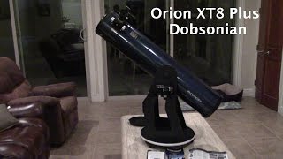 Orion XT8 Plus Dobsonian Telescope Review [upl. by Compte]