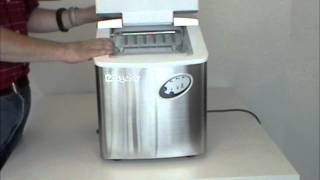 EdgeStar  IP220SS Stainless Steel Portable Ice Maker [upl. by Gunthar]