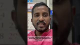 Feedback by Dr Senthilkumar on Treatment for Diabetic Foot Ulcer  Synerheal Pharmaceuticals [upl. by Enaujed374]