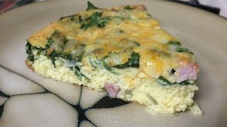 Easy and Delicious Crustless Quiche Recipe [upl. by Weisman]