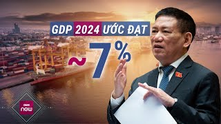 Phó Thủ tướng Hồ Đức Phớc lý giải vì sao năm 2024 tăng trưởng GDP ước đạt gần 7  VTC Now [upl. by West81]