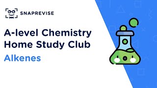 Home Study Club Alevel Chemistry  Alkenes [upl. by Dnyletak]