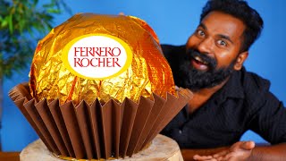 Giant Ferrero Rocher Making Recipe  My Big Dream Ferrero  M4 Tech [upl. by Yeuh]