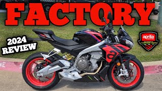 2024 APRILIA 660 FACTORY TUONO RIDE amp REVIEW  HONDA CBR 650S ENEMY review aprilia tuono660 [upl. by Archaimbaud]