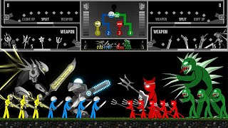 Stickman Tournament  War of Tribes  Marble amp Ragdoll battle [upl. by Mcfarland]