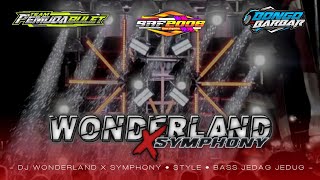 DJ WONDERLAN X SYMPHONY JIGLE SAAF 2006 PRO AUDIO • STYLE DJ JEDAG JEDUG MENGKANE [upl. by Ellesirg]