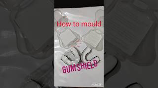 Moulding Mouth Guard Gum Shield mouthguard martialarts [upl. by Gil]