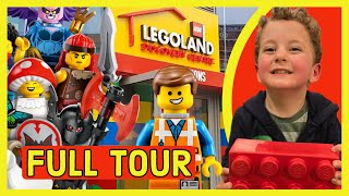 Legoland Discovery Centre Birmingham  Full Walkthrough 2024  Rides Building Softplay amp More [upl. by Olette228]