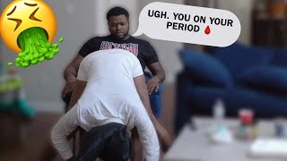 Twerking On My Husband While On My PeriodHE GETS MAD [upl. by Amjan]