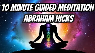 Abraham Hicks Guided Meditation To Manifest Anything [upl. by Nerreg52]