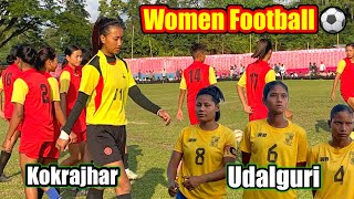 WOMEN FOOTBALL  Kokrajhar Avalanche Vs Udalguri Royal Brothers  Island Patabari Sanjarang Club [upl. by Ahsercul]