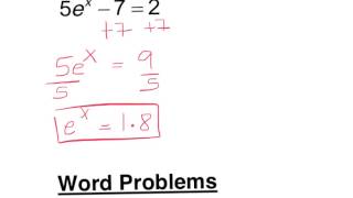 65 Base e and Natural Logarithms Notes [upl. by Halvaard]