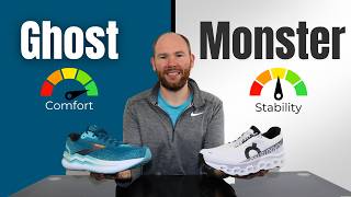 Battle of the Max Cushion Shoes  On Cloudmonster 2 vs Brooks Ghost Max 2 [upl. by Anhavas]