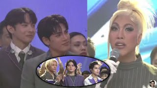 SB19 Getting Praised by Meme Vice Ganda on Magpasikat Showtime [upl. by Merle]