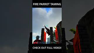 Finally Fire Parrot Tame Kr Liya arksurvivalevolved gaming viralvideo shorts [upl. by Howey]