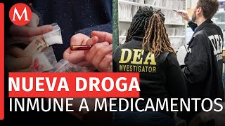 Nueva droga Tranq Dope en Estados Unidos un desafío para medicamentos antisobredosis [upl. by Knobloch]