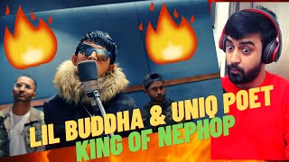 INDIAN RAPPER BREAKDOWNS  SACAR aka Lil Buddha ft Uniq Poet  King of NEPHOP  KatReactTrain [upl. by Attehcram729]