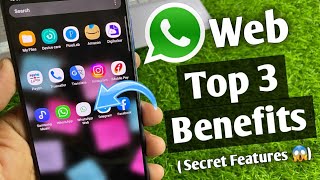 Top 3 Benefits Whatsapp web App 🔥 How to use whatsapp web Link with phone number instead [upl. by Eiveneg]