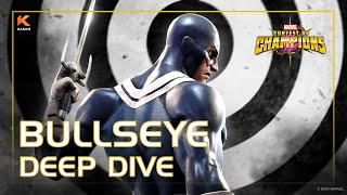 Bullseye Deep Dive  Marvel Contest of Champions [upl. by Teerpnam]