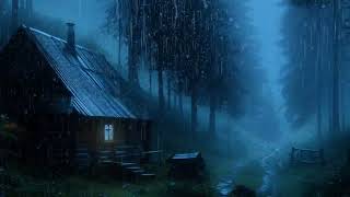 Soothing Rainfall Ambience For Sleep🌸Gentle Rain Sounds On The Roof🌧️ASMR Rain  Relaxing ASMR [upl. by Silas473]