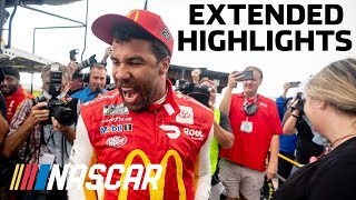 Bubba Wallace makes history in Talladega  Extended Highlights [upl. by Adorne]