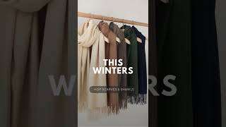 Winter Arrival  Shop Latest Scarves amp Shawls [upl. by Derraj825]