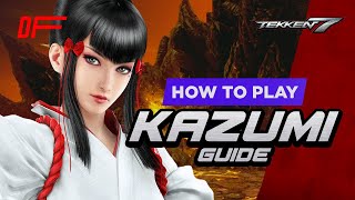 Devil Kazumi All Intros Transformations and Epic Victory Poses Tekken 7 [upl. by Nyladnohr]