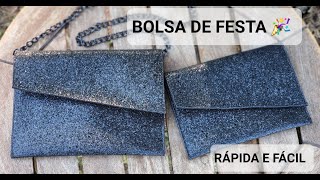 Bolsa de FESTA 🎉 RÁPIDA E FÁCIL [upl. by Lexy]