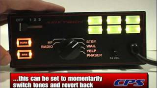 Axixtech 200 Watt Siren amp Light Controller [upl. by Arymas]