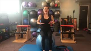 Cardio Pilates Bounce Exercise  The Power of Pilates in Indianapolis [upl. by Anitsirt]