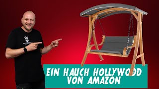 Unboxing und Aufbau meiner neuen Hollywoodschaukel [upl. by Arebma]