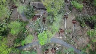 Connecticut Tornado of May 15 2018  aftermath drone footage [upl. by Roselyn]