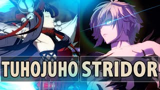 GBVSR🔥Tuhojuho Yuel Vs STridor Lucilius🔥 High Level Gameplay [upl. by Ymeon538]