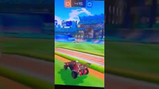 A save into a goal in tournament foryou gaming rocketleagueclips [upl. by Nojel]