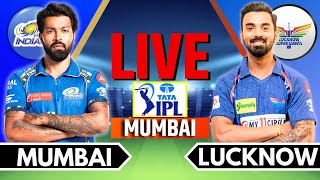 IPL 2024 Live MI vs LSG Match 67  IPL Live Score amp Commentary  Mumbai vs Lucknow Live Match [upl. by Adolph965]