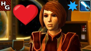 Kira Carsen ♥ Romance ♥ SWTOR Jedi Knight LS Male Companion Story Complete [upl. by Inafit]