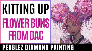 Kitting up Diamond Art Club Flower Buns by Yuumei Art [upl. by Enialem917]