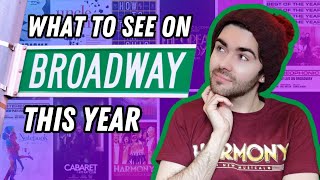 the best Broadway shows to see in 2024  my New York and US theatre recommendations [upl. by Brechtel]