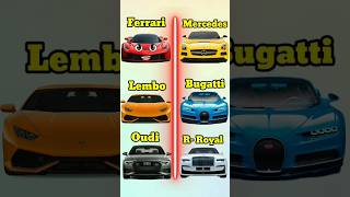 Ferrari vs Lamborghini vs Bugatti❓short [upl. by Lopez48]