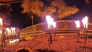 Rammstein  Sonne Multicam HD 30 Juli Ullevi Göteborg Gothenburg [upl. by Skier]